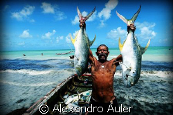 Fisherman at Itamaracá Island. Pernambuco. Brazil. by Alexandro Auler 
